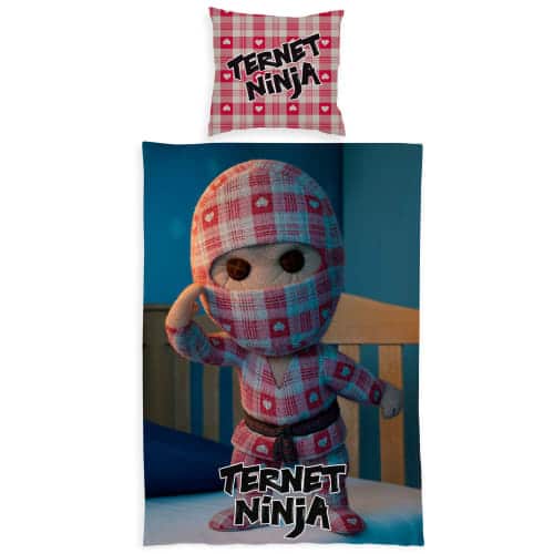 godtgørelse mikro Sælger Børnesengetøj - Ternet Ninja 2 - Ternet Sengetøj